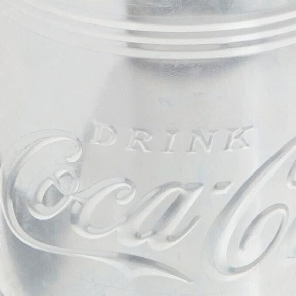 Retro Metal Coca-Cola Logo Tin Steel Canisters Kitchen Storage VTG Style 2pc Set - Picture 14 of 15